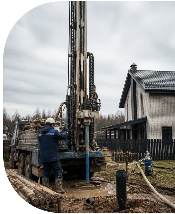 Бурение скважин на воду под ключ в Белебее от 122412 р. | АПаруса-Блб